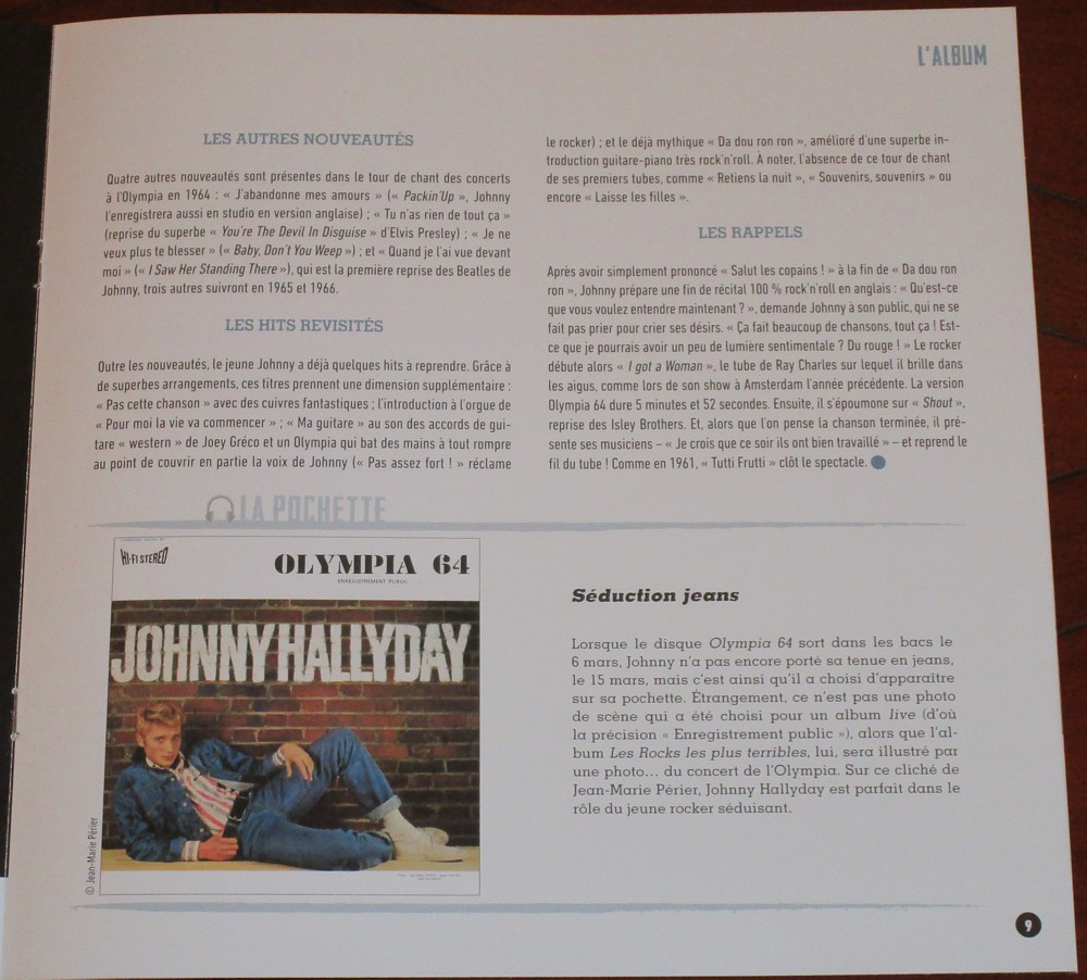 Hachette: Les vinyles de légende n°20     OLYMPIA 64     1LP 025-ol13