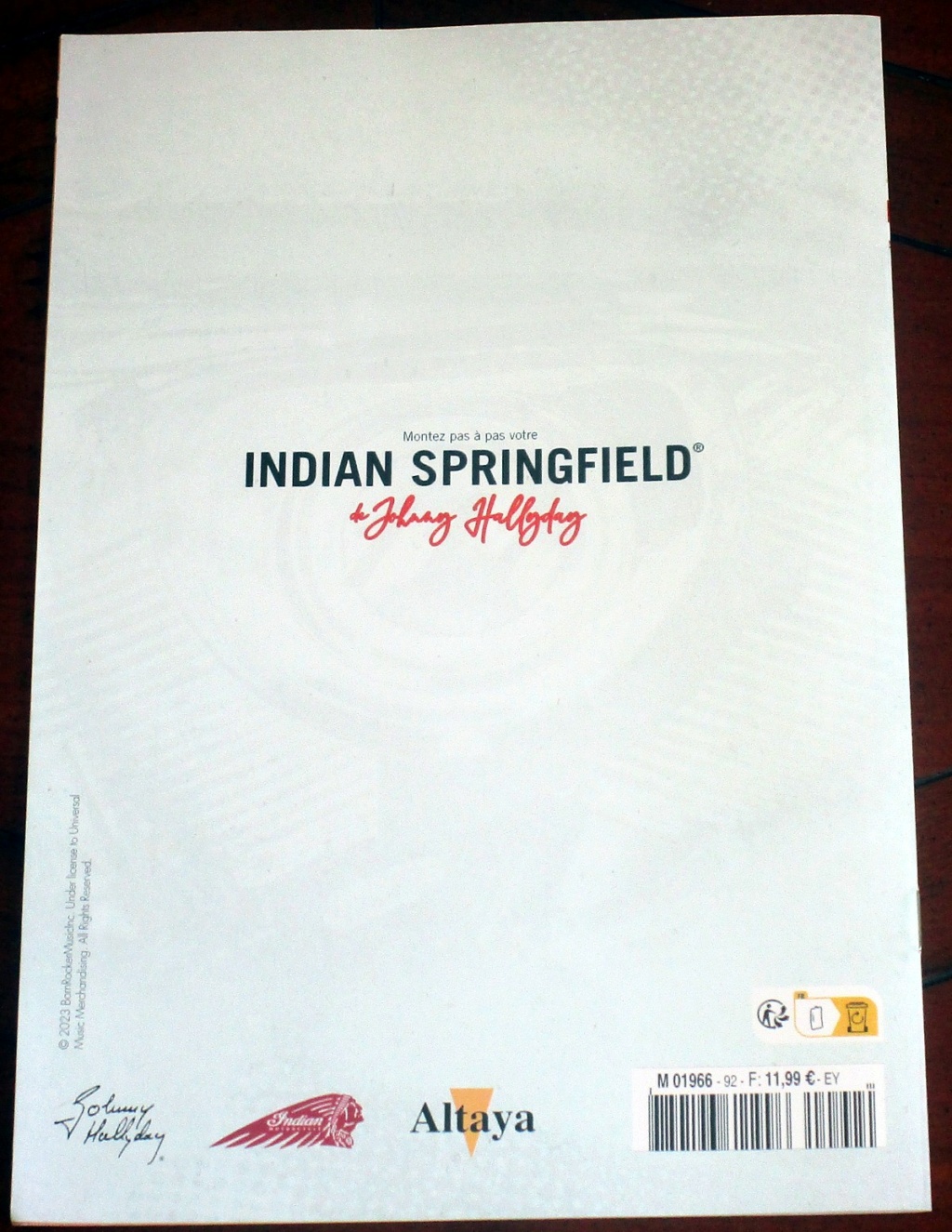 Altaya:Indian Springfield de JH n°92 026-a152