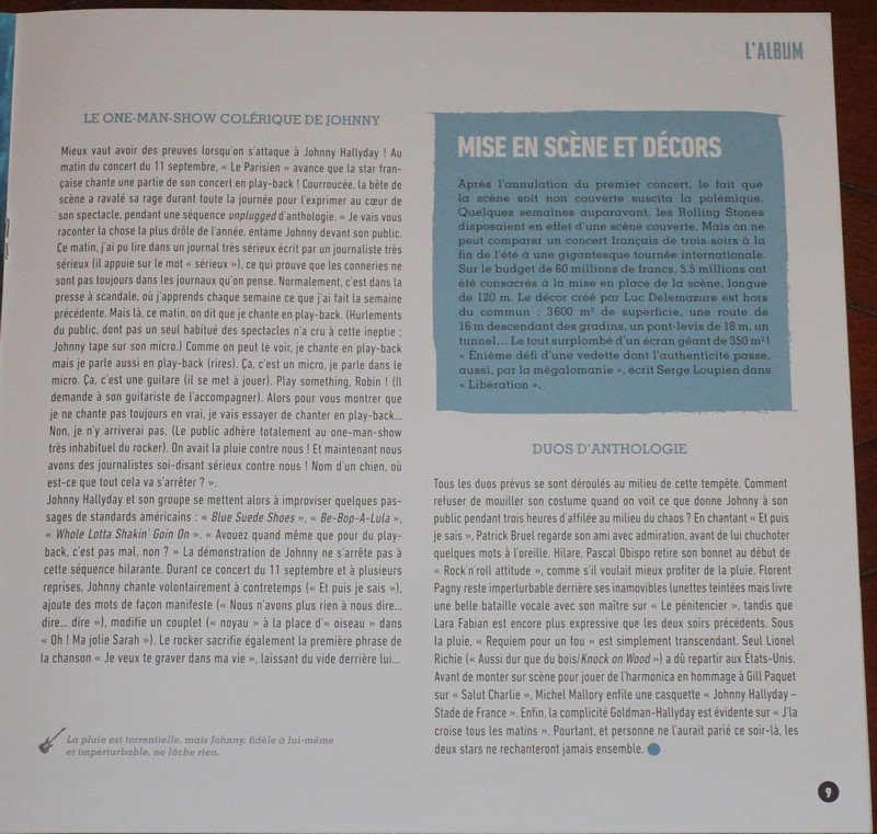 Hachette: Les vinyles de légende n°18     STADE DE FRANCE 11/09/98     2LP 026-st11