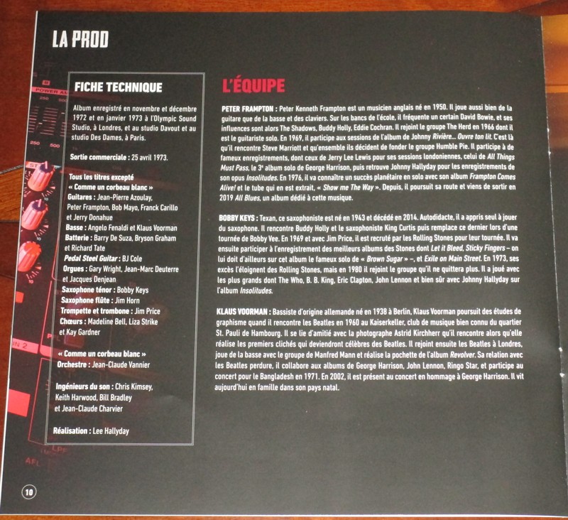 Hachette: Les vinyles de légende n°12     INSOLITUDES     1LP 028-in11
