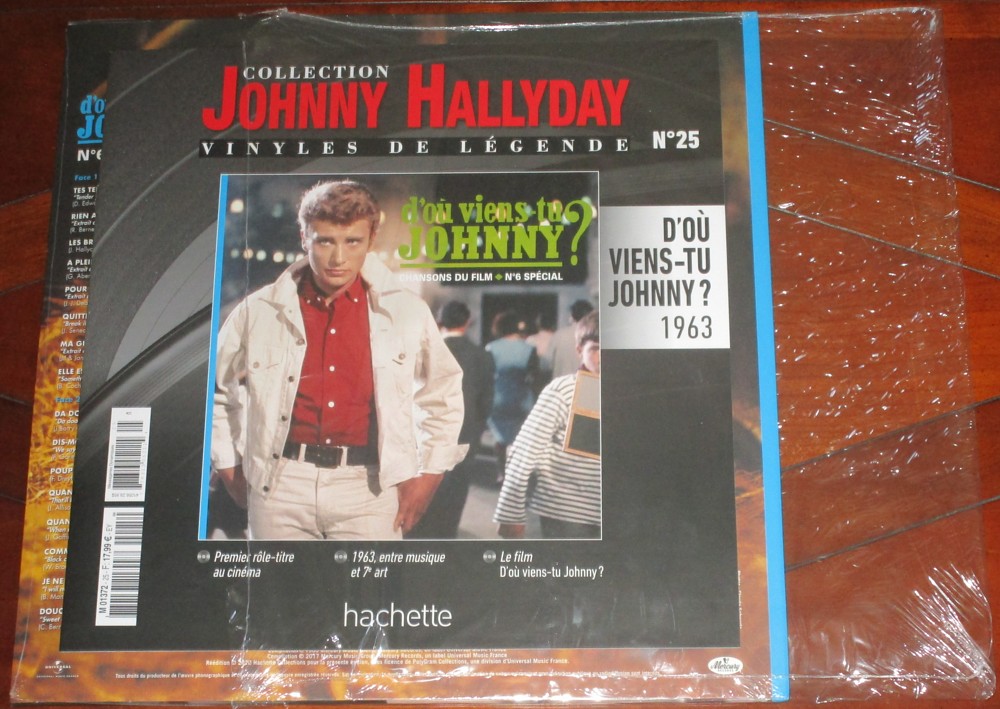 Hachette: Les vinyles de légende n°25     D'OU VIENS TU JOHNNY N°6 SPECIAL     1LP 030-d_11