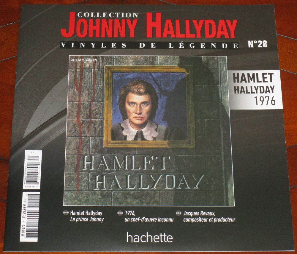 Hachette: Les vinyles de légende n°28     HAMLET HALLYDAY     2LP 031-ha15