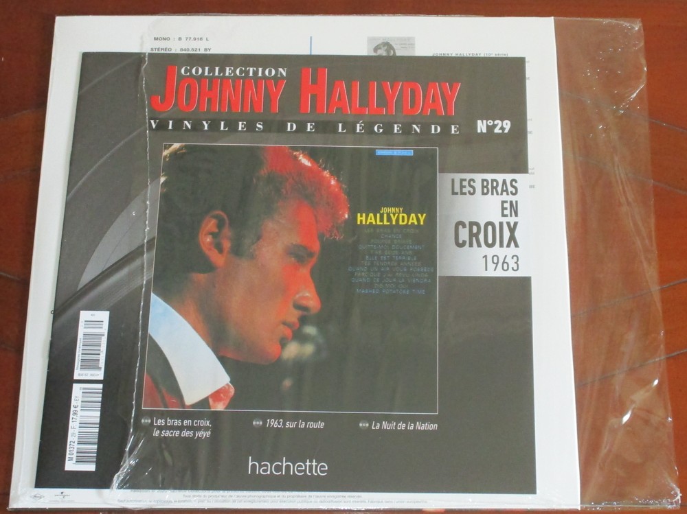 Hachette: Les vinyles de légende n°29     LES BRAS EN CROIX     1LP 031-le16