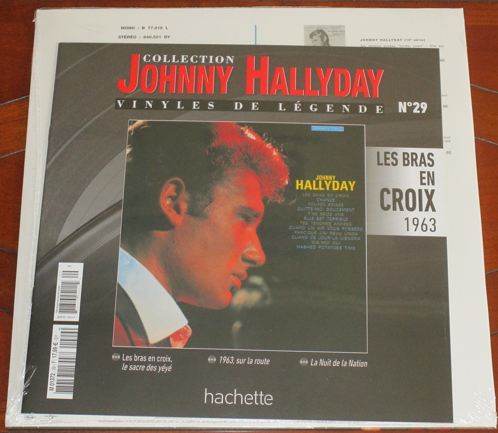 Hachette: Les vinyles de légende n°29     LES BRAS EN CROIX     1LP 032-le16