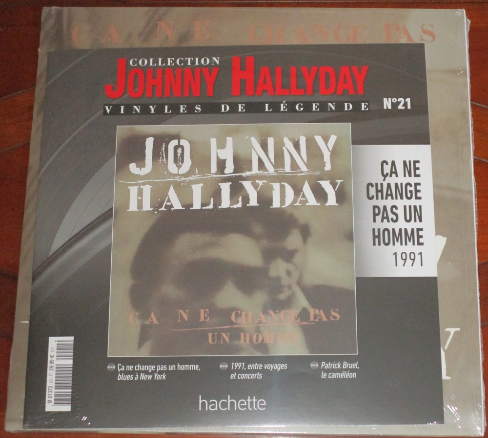 Hachette: Les vinyles de légende n°21     CA NE CHANGE PAS UN HOMME     2LP 033-ca12