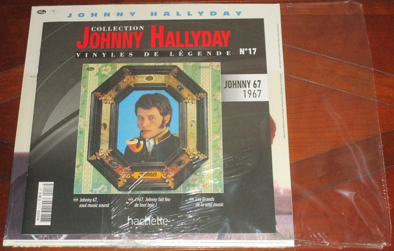 Hachette: Les vinyles de légende n°17     JOHNNY 67     1LP 034-jo16