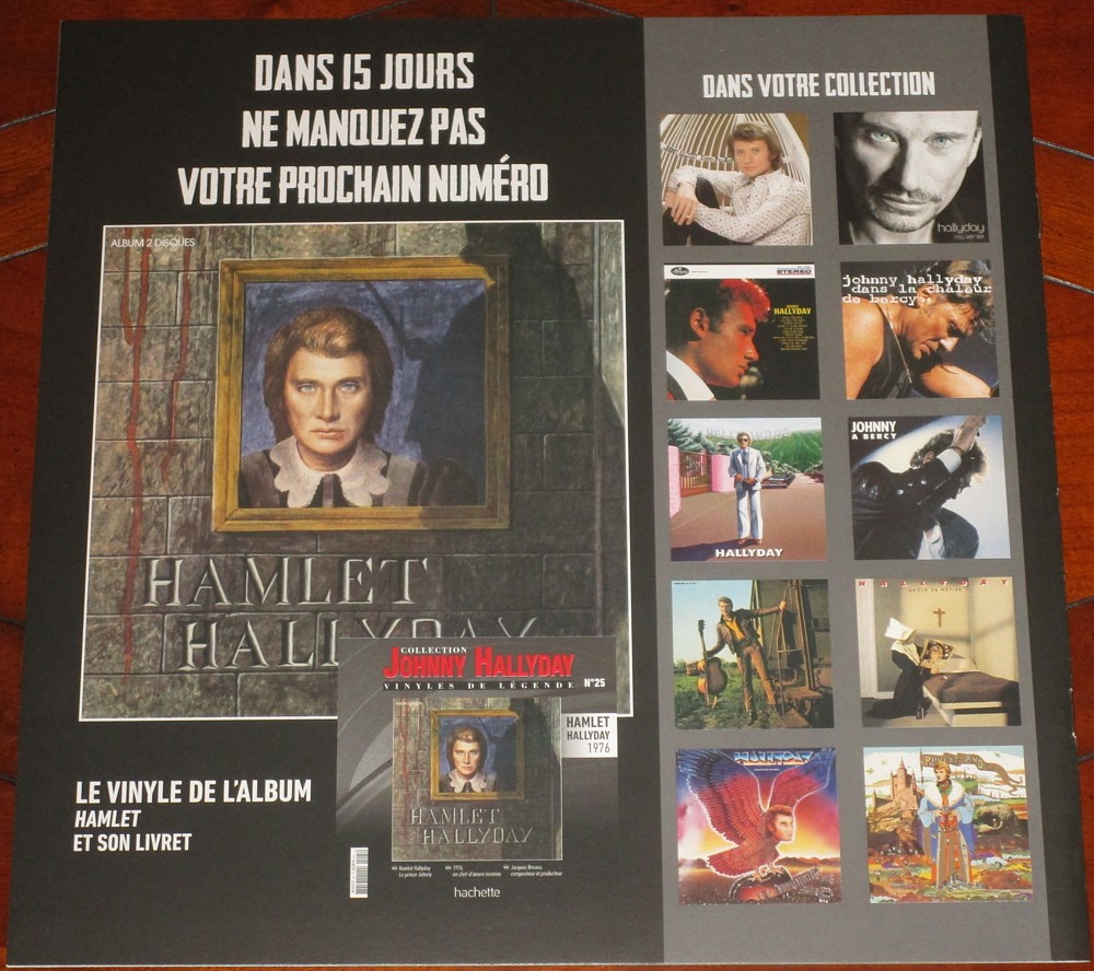 Hachette: Les vinyles de légende n°24     PALAIS DES SPORTS 67 V.2003     2LP 035-au11