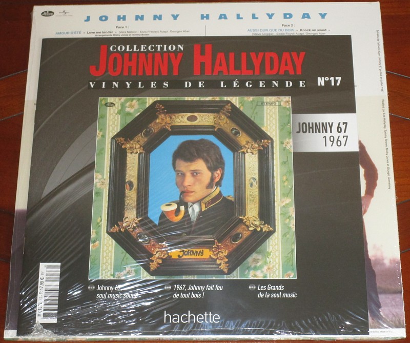 Hachette: Les vinyles de légende n°17     JOHNNY 67     1LP 035-jo16