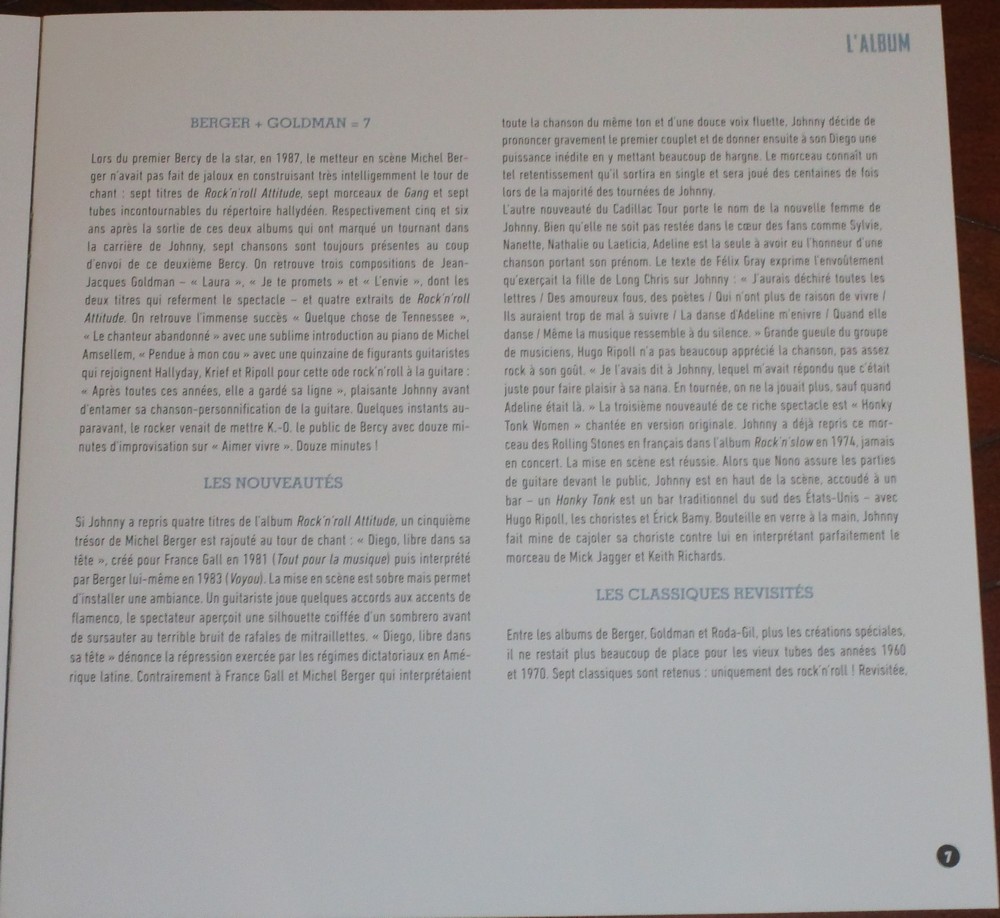 Hachette: Les vinyles de légende n°26     DANS LA CHALEUR DE BERCY     2LP 040-da11