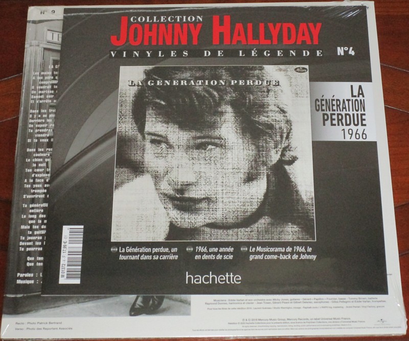 Hachette: Les vinyles de légende n°04     LA GENERATION PERDUE     1LP 040-la10