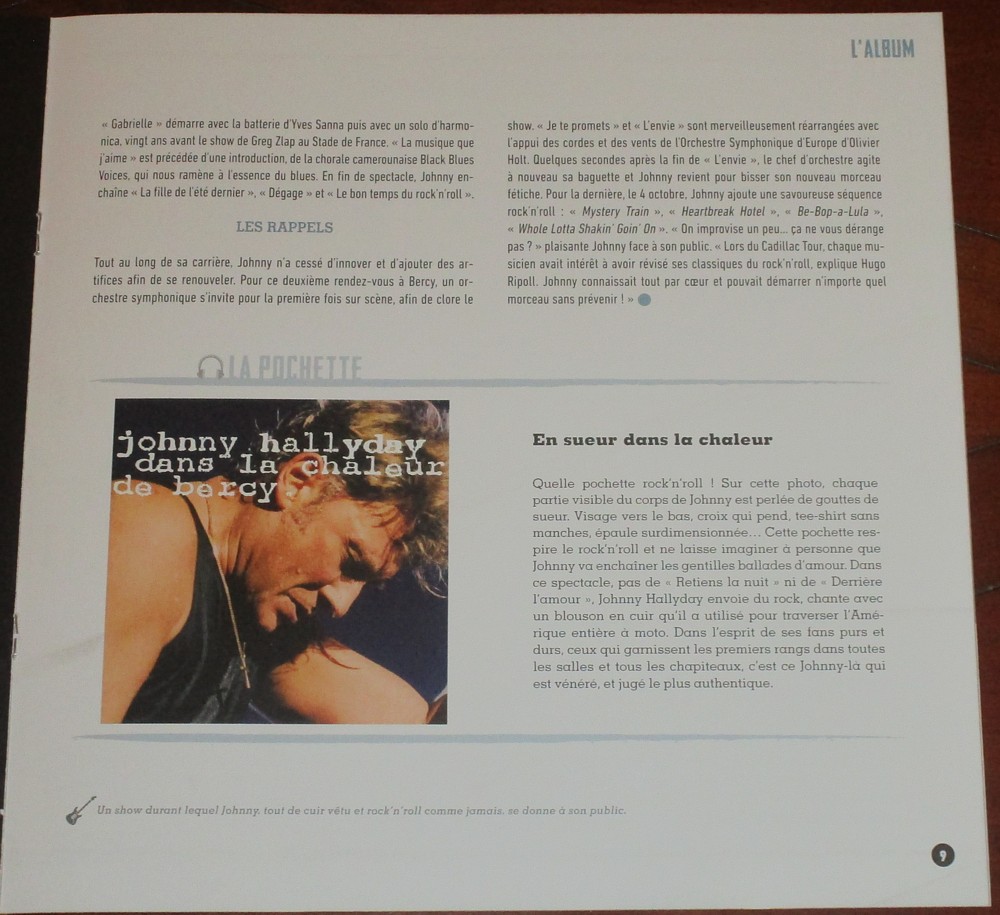Hachette: Les vinyles de légende n°26     DANS LA CHALEUR DE BERCY     2LP 042-da11