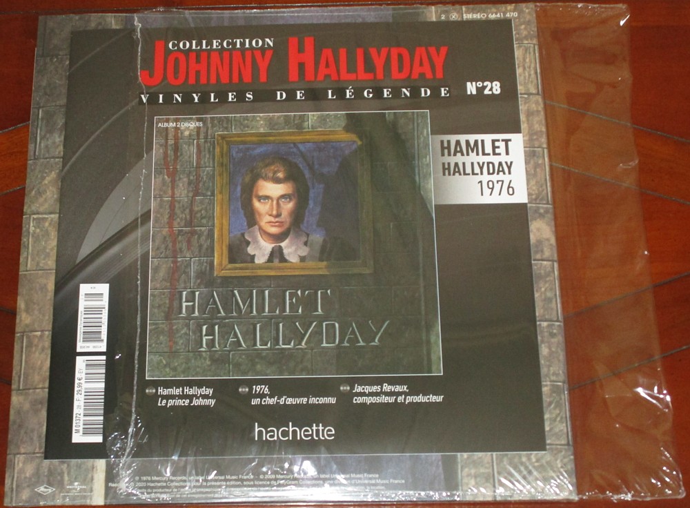 Hachette: Les vinyles de légende n°28     HAMLET HALLYDAY     2LP 048-ha12