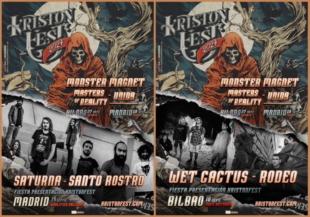 KRISTONFEST 2024 (BILBAO & MADRID): MONSTER MAGNET + MASTERS OF REALITY + UNIDA / 27+28 Septiembre 2024 - Página 3 43656610