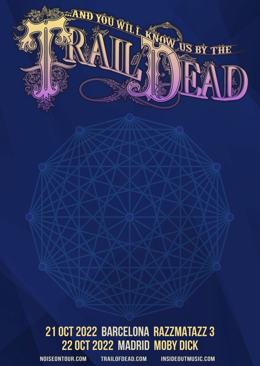 Gira de ...AND YOU WILL KNOW US BY THE TRAIL OF DEAD: 21+22 Octubre 2022 / NUevo album! Trailf10