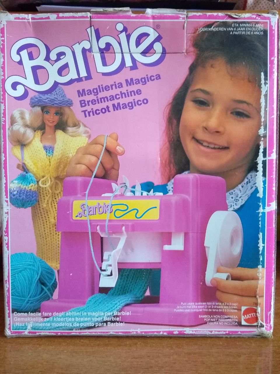 Barbie Mattel Maglieria Magica anni 80-90 Msg15110