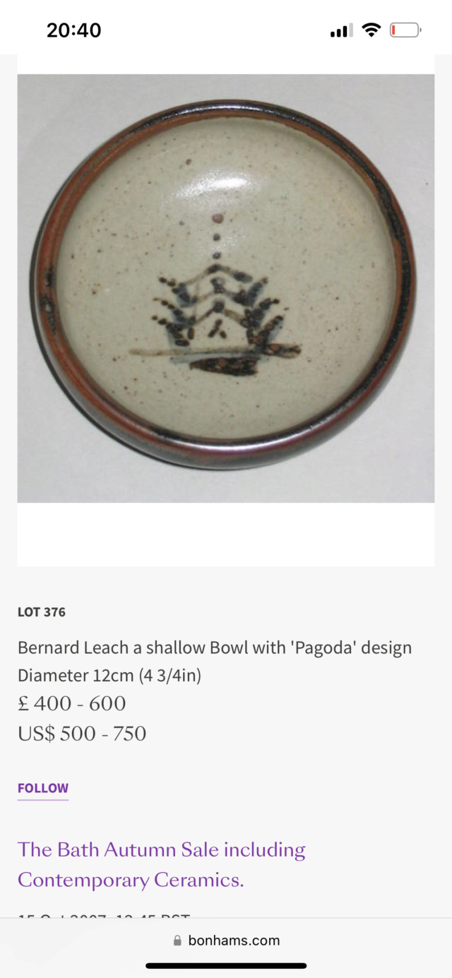 Oak leaf design on Leach St Ives Standard ware, Bernard Leach? - discussion - Page 2 Img_2810