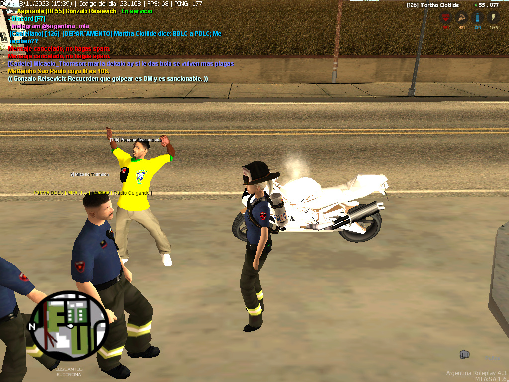 Matteinho Sao Paulo DM+PG+TROLL+NIP Mta-s243