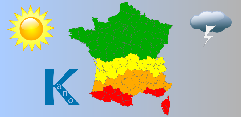 [APP] Alerte Météo : Vigilance météorologique de Météo France sur votre smartphone ou votre tablette. Alerte10
