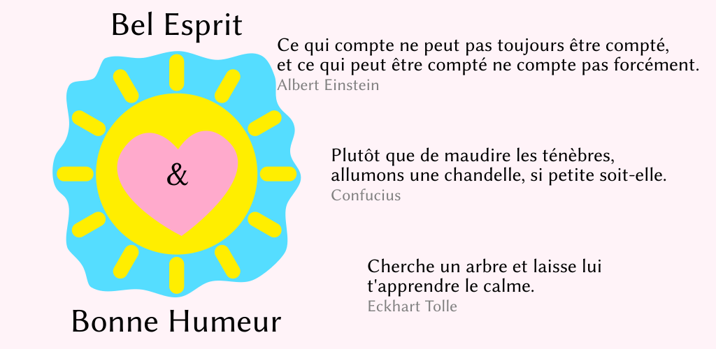 [APP]  Bel Esprit & Bonne Humeur : (Re)Découvrez de belles citations, partagez du positif, partagez du bonheur. Featur10