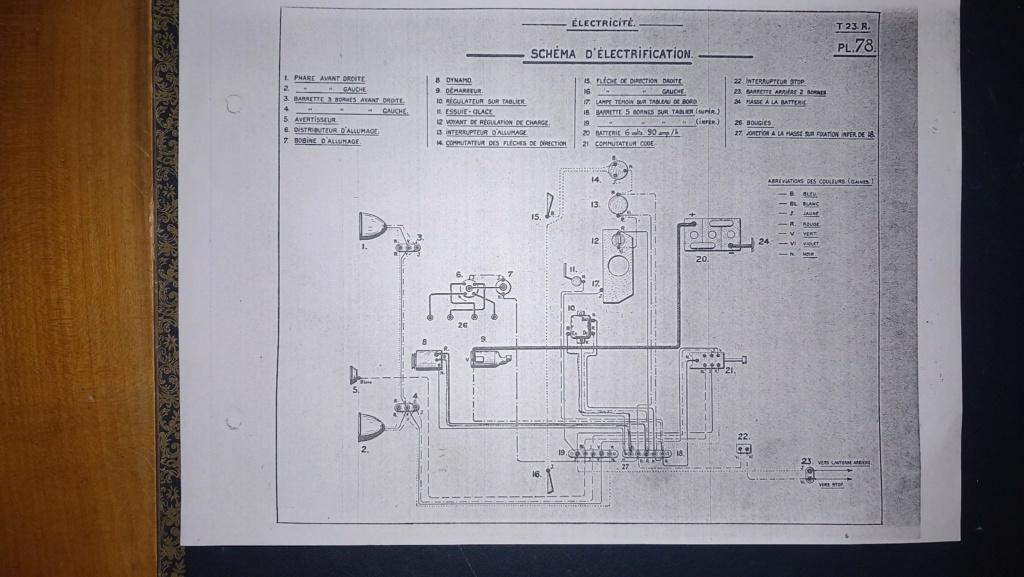 u23 1939 militaire - schéma electrique Schema10