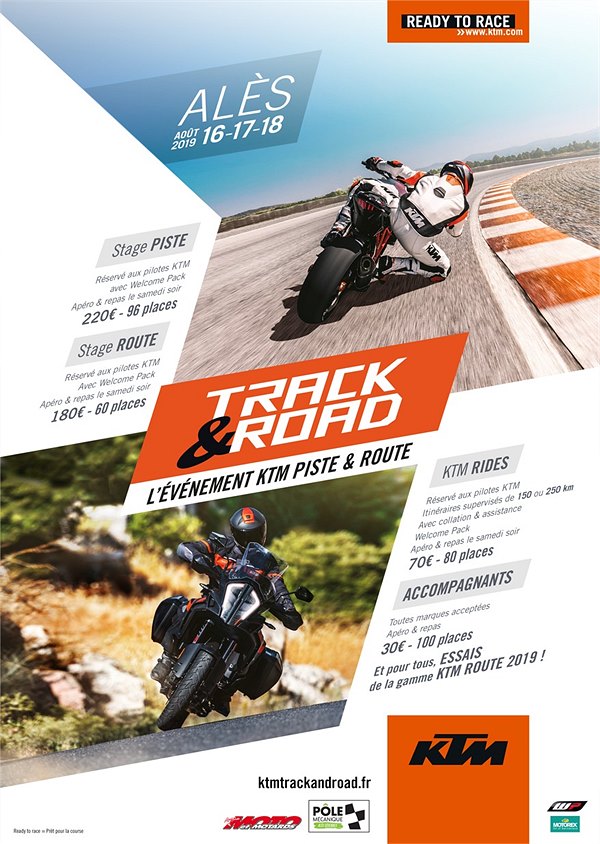 Alès 16/17/18 Aoùt 2019 Évènement KTM Track and Road 02-16-10