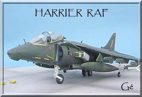 1/48 Hasegawa HARRIER GR Mk5 Royal air force 00719