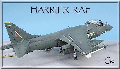 1/48 Hasegawa HARRIER GR Mk5 Royal air force 00914