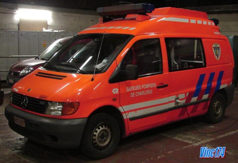 NYF911 new vehicule balisage des pompiers de charleroi Balisa10
