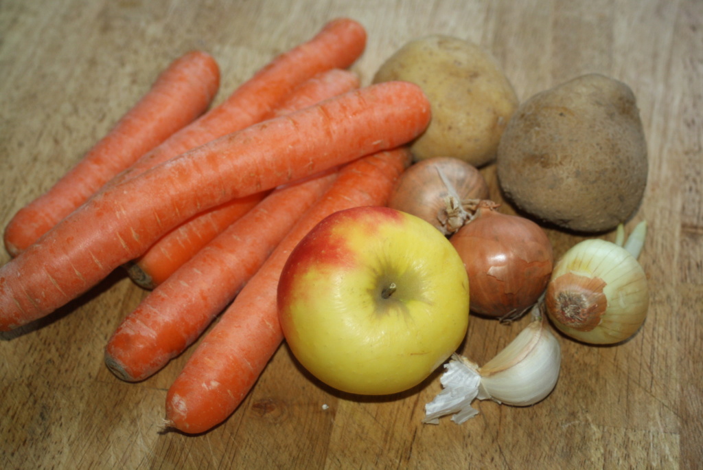 potage de carottes aux pommes Img_0426