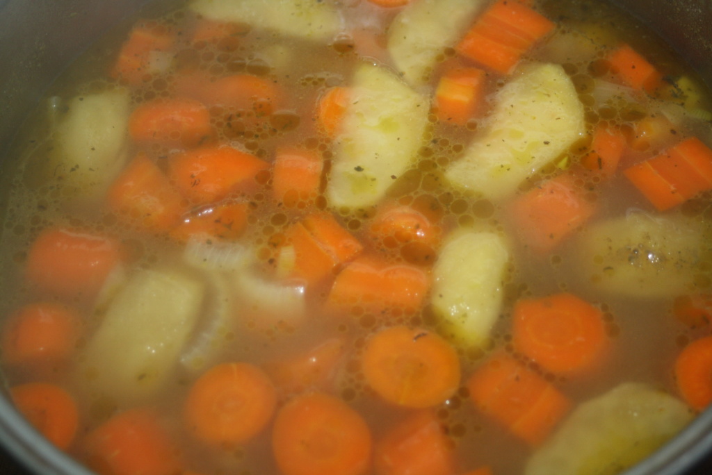 potage de carottes aux pommes Img_0428