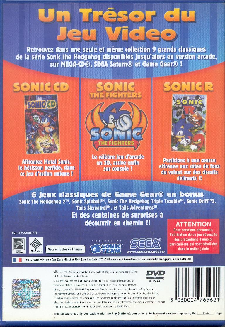 La collection de jeux PS2 à Korok. - Page 3 Sonic_11