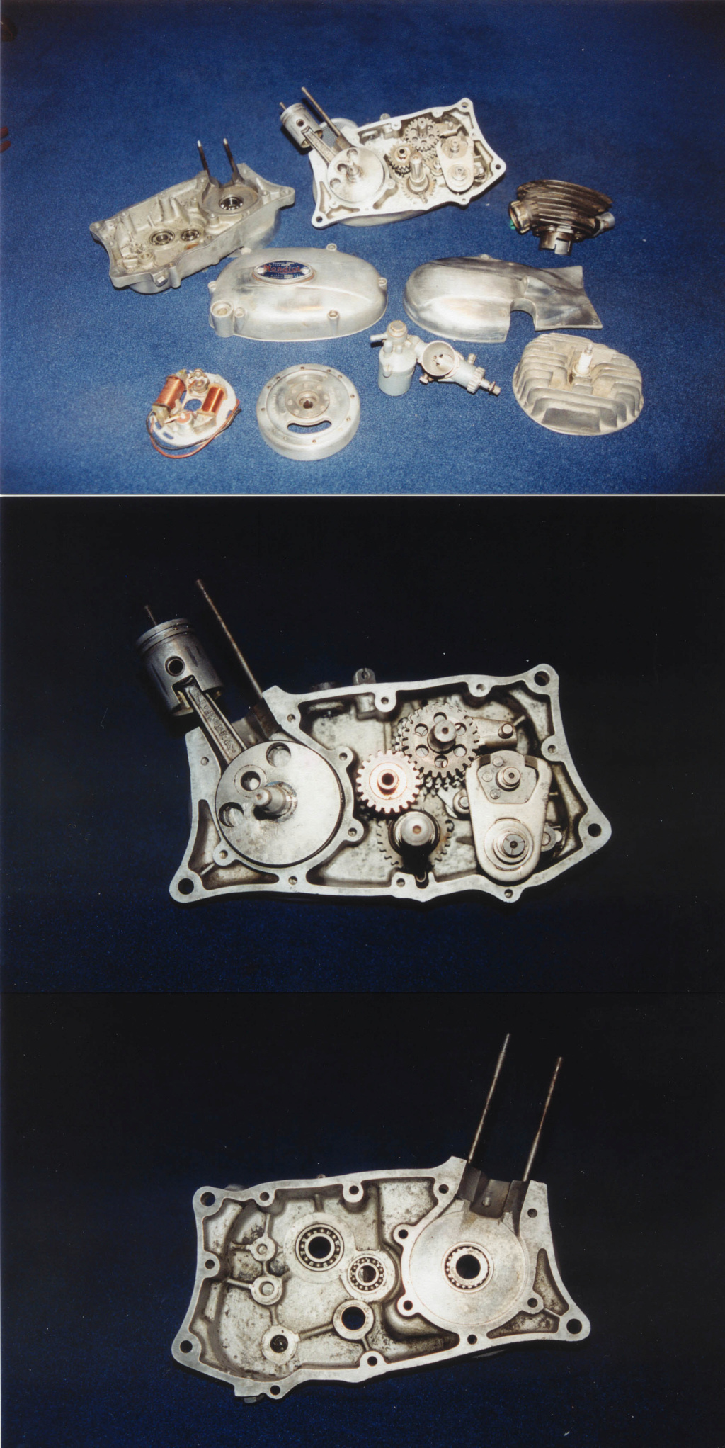 MONDIAL 48SS 4 vitesses. Moteur16