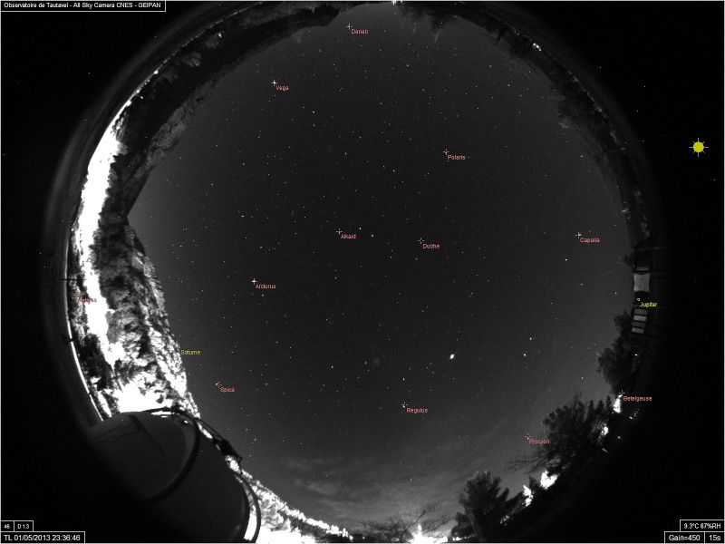Cameras "All Sky Survey" et réseaux institutionels  2013_010