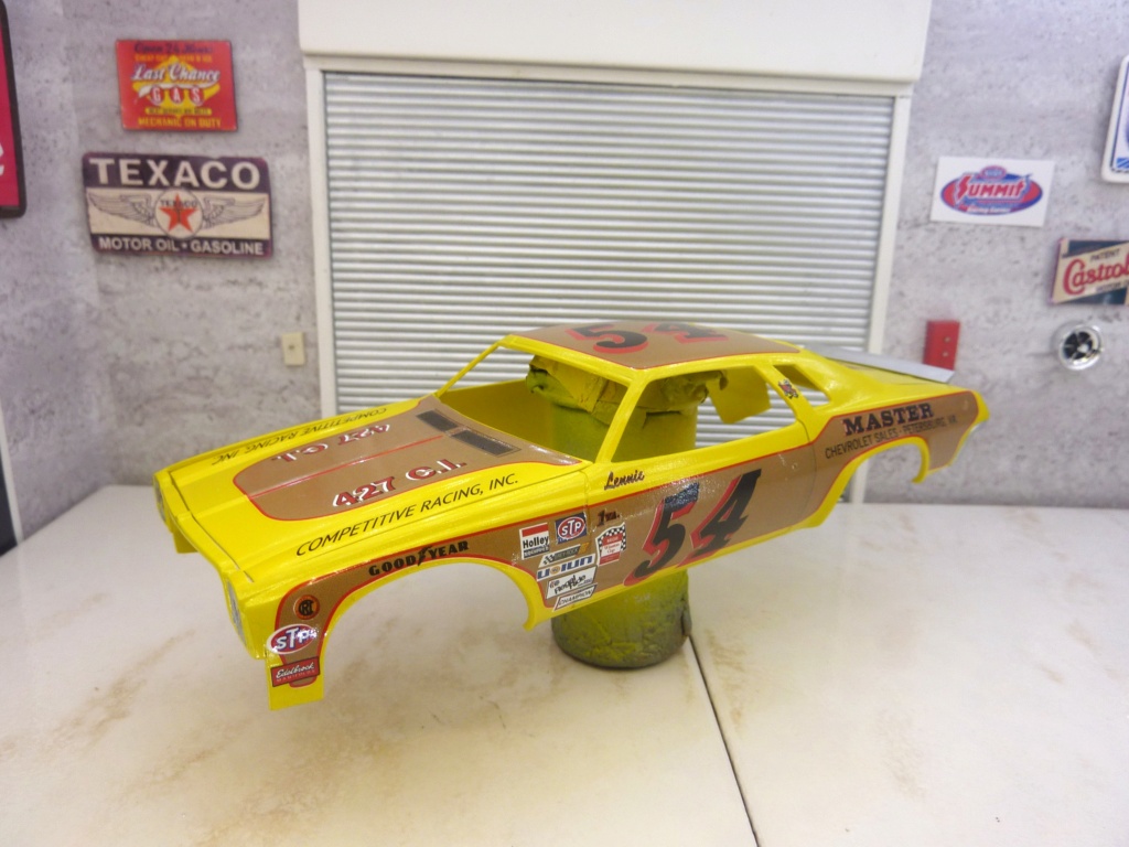 Chevy Malibu 1974 Nascar terminée Decal102