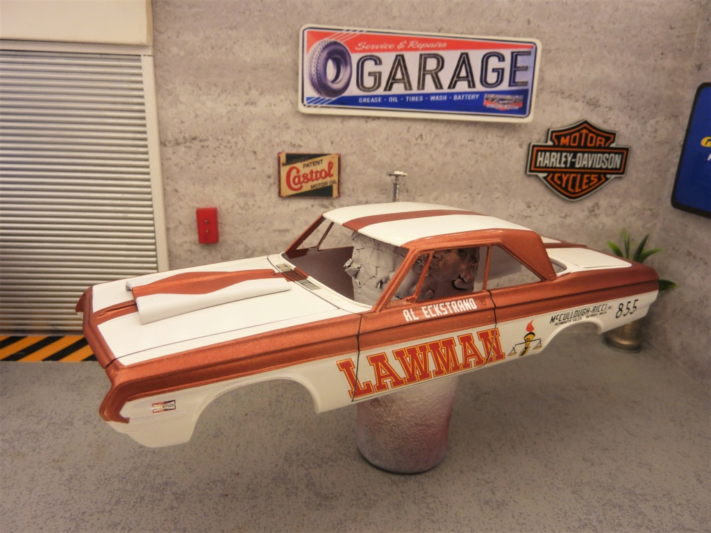 Plymouth BELVEDERE super stock "LAWMAN" terminée  Decals79
