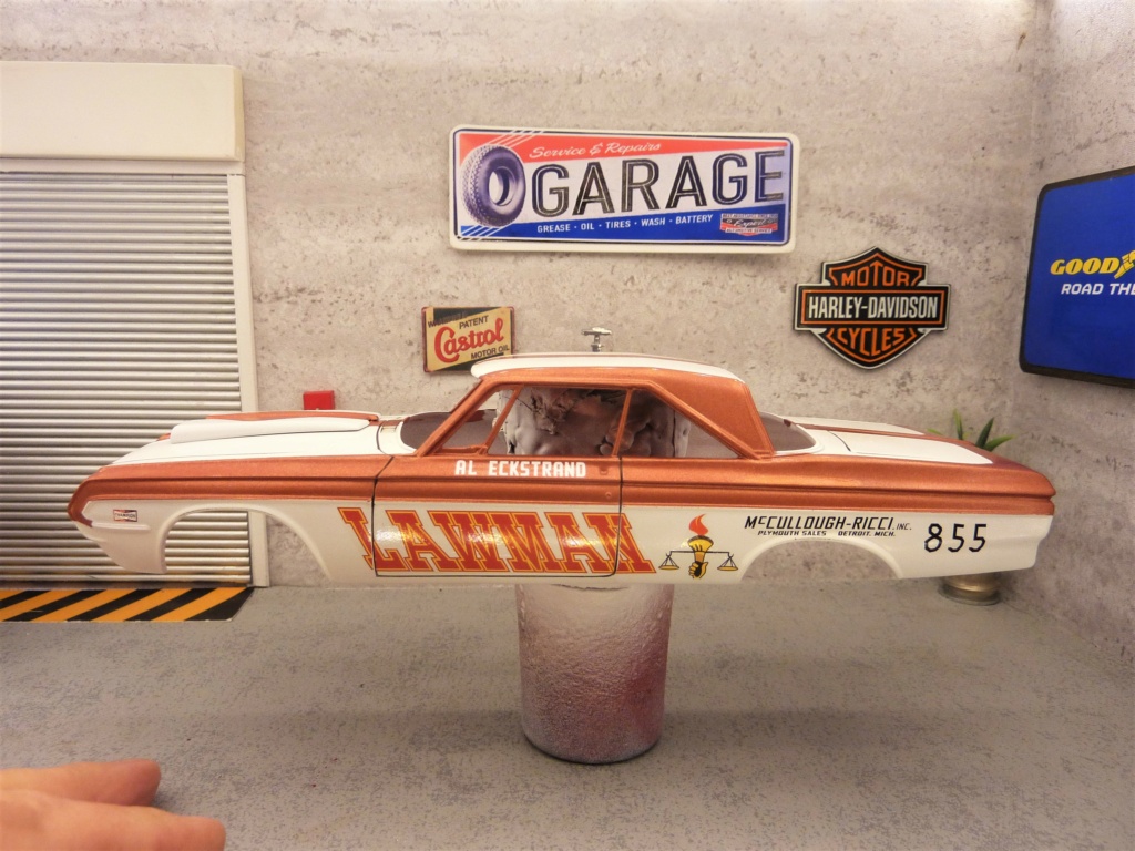 Plymouth BELVEDERE super stock "LAWMAN" terminée  Decals80