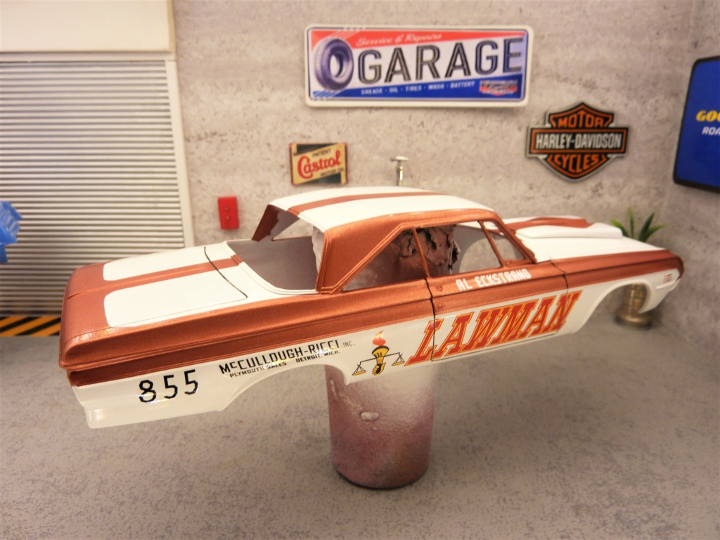 Plymouth BELVEDERE super stock "LAWMAN" terminée  Decals81