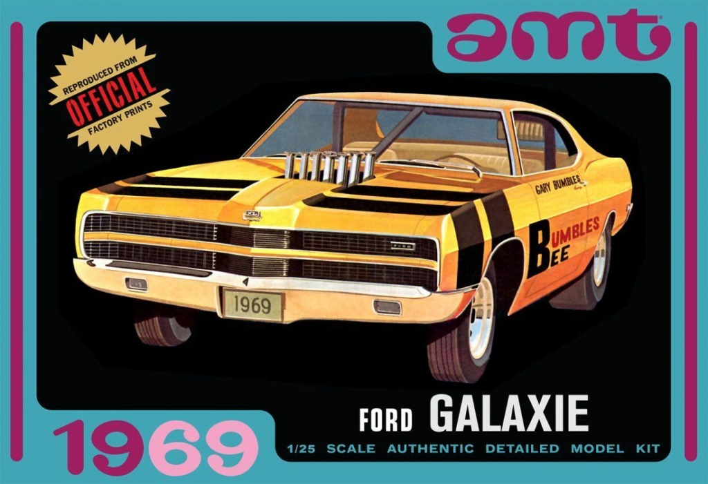 Ford Galaxie Bumble Bee terminée S-l12010