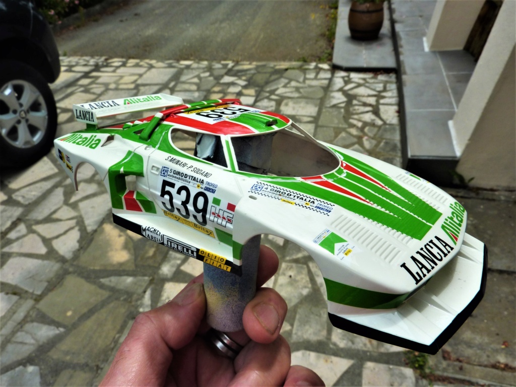 Refection complete Lancia stratos groupe 5 Tamiya  Vernis82