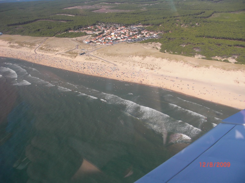 Xav040 et Alexis067 : vol réel dans les Landes 07110