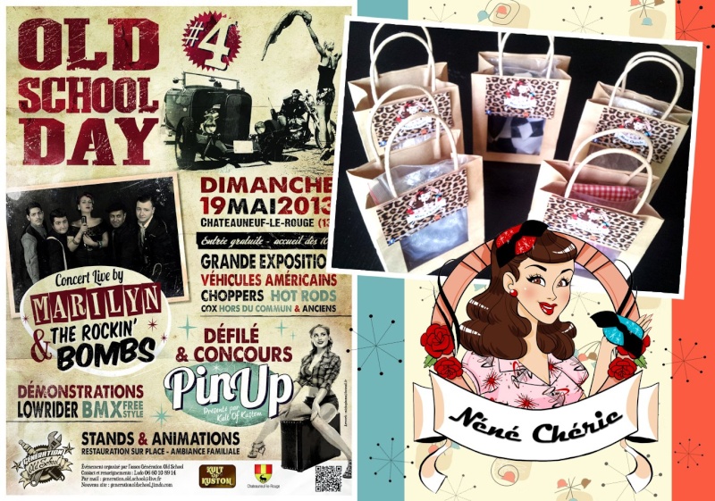 old school day le 19 mai a chateauneuf le rouge (13) 89311010
