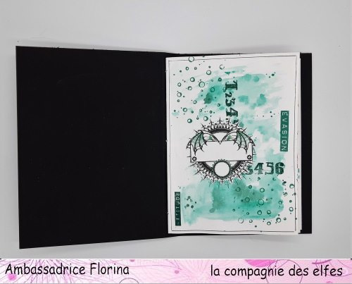 Mini album art journal steampunk par Florina. Art_jo10