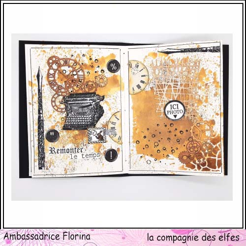 Mini album art journal steampunk par Florina. Mini_l10