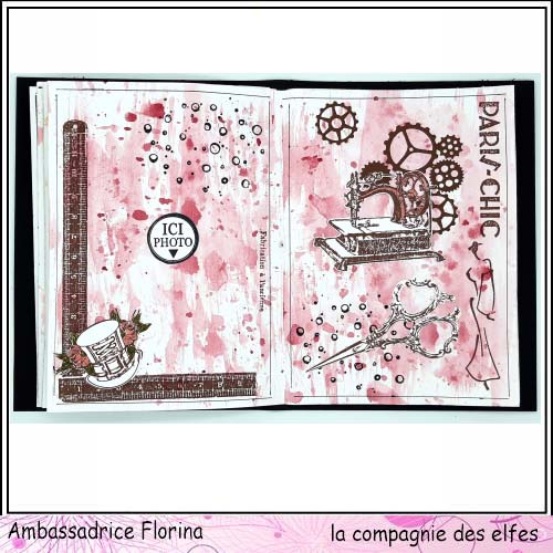 Mini album art journal steampunk par Florina. Mini_l12