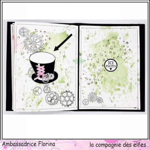 Mini album art journal steampunk par Florina. Mini_l13
