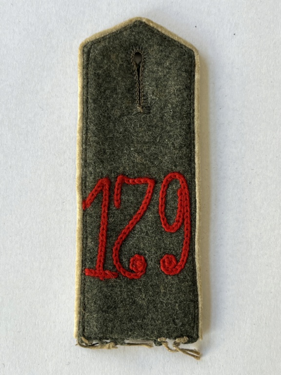 Patte d’epaule Allemande du Infanterie Regiment 179 VENDU E3205b10