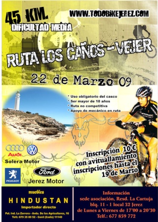 RUTA LOS CAÑOS VEJER 22/03/09 Caos10