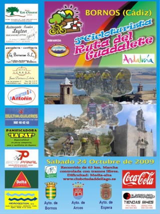 III Marcha Cicloturista "Ruta del Guadalete" - Bornos Cartel16