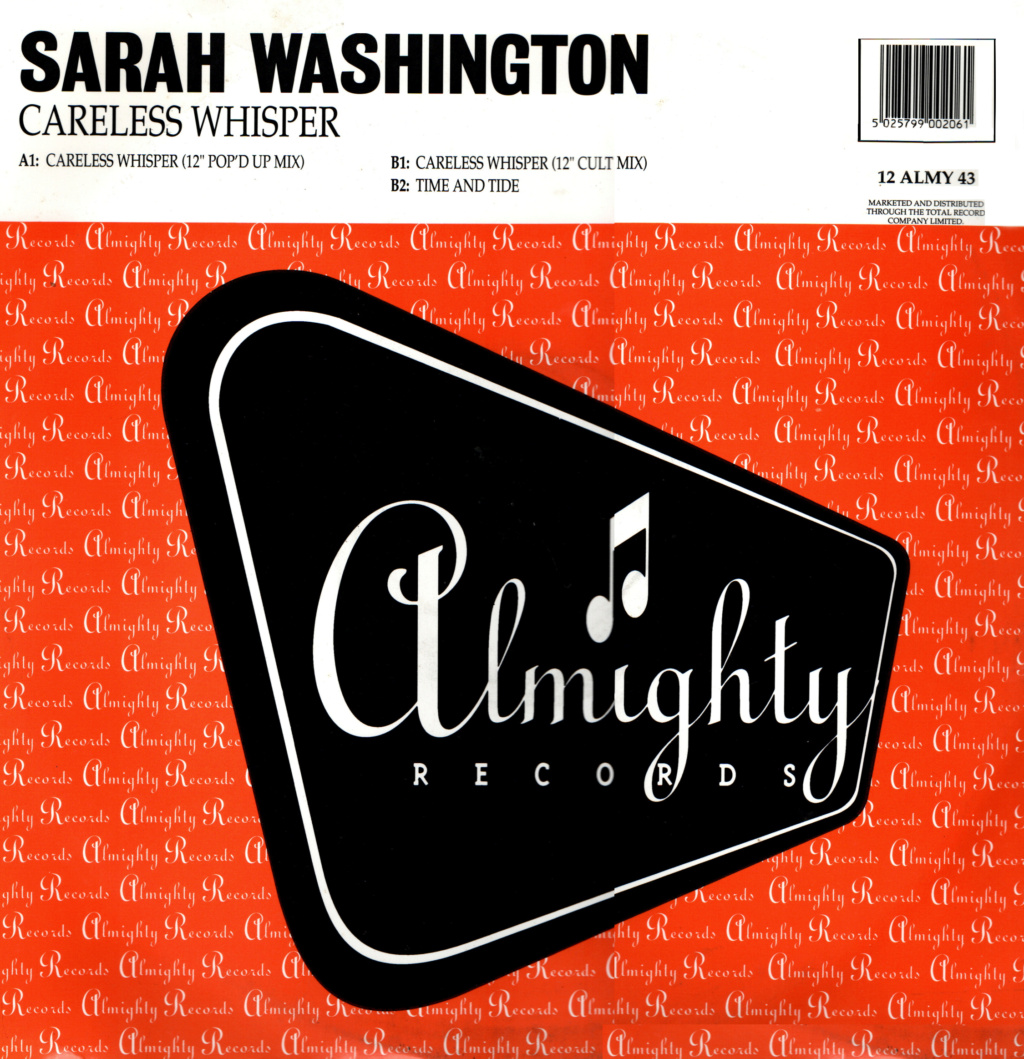  Sarah Washington - Careless Whisper (12'' Vinyl) Sarah_10