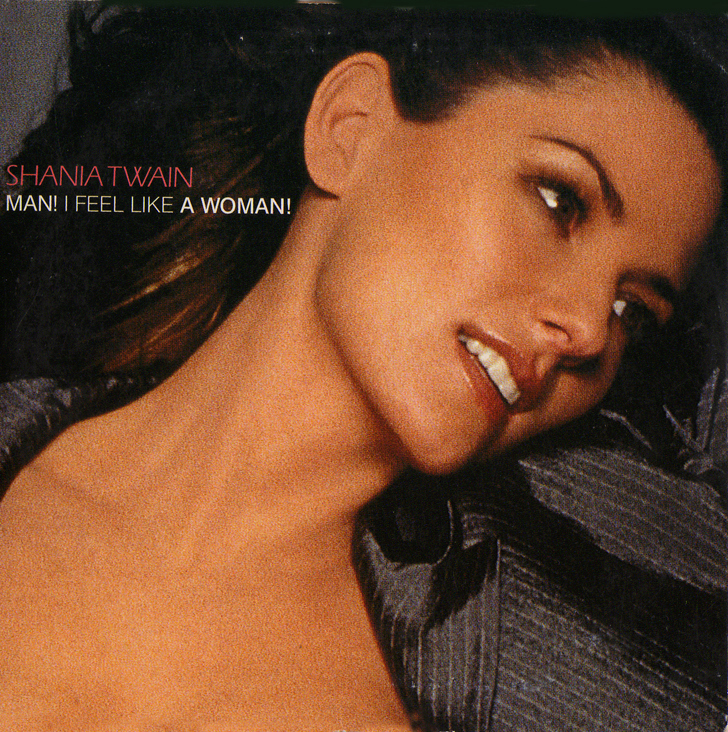 Shania Twain - Man! I Feel Like a Woman! (Single Cd) Shania10